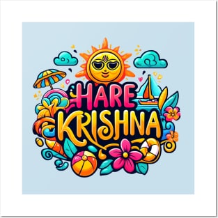 Summer Time Hare Krishna Posters and Art